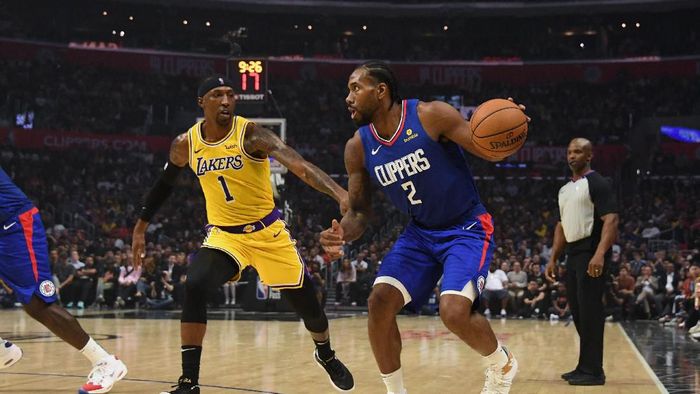 LA Clippers menangi Derby Los Angeles usai kalahkan LA Lakers 112-102 (Foto: Kirby Lee-USA TODAY Sports)