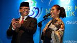 Tetes Air Mata Jadi Momen Haru Perpisahan Susi di KKP