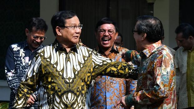 Momen Prabowo Berbaur dengan Sri Mulyani Hingga Yasonna Laoly