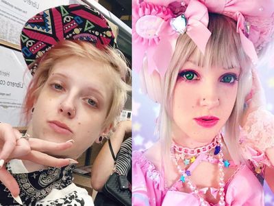 Foto: Transformasi Wanita yang Terobsesi Mirip Karakter Anime