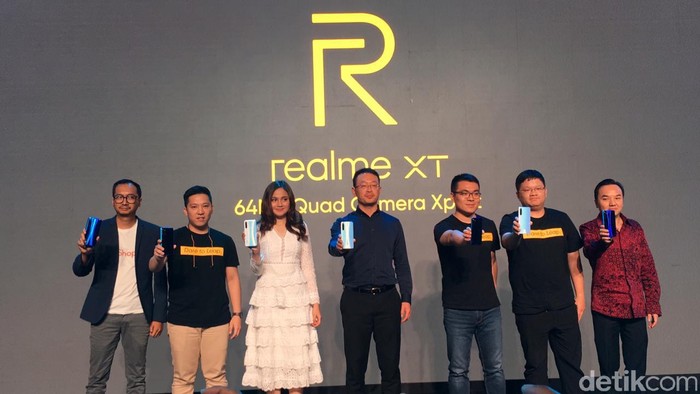 Peluncuran Realme XT. Foto: Arssy Firliani/detikINET Peluncuran Realme XT. Foto: Arssy Firliani/detikINET