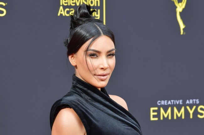 3. Kim Kardashian, 40 tahun. Bintang reality TV ini pun masuk dalam jajaran teratas. Ibu empat anak ini mendapat perolehan suara 31 persen. Foto: Getty Images