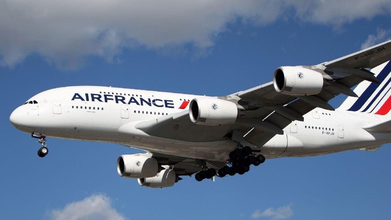 Ilustrasi maskapai Airfrance (iStock) Ilustrasi maskapai Airfrance (iStock)