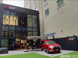 Kolaborasi Mobil Listrik dan Rumah Hemat Energi ala Mitsubishi