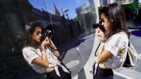 Sedangkan ini fotonya saat berada di Melbourne. (gistaputri/Instagram)