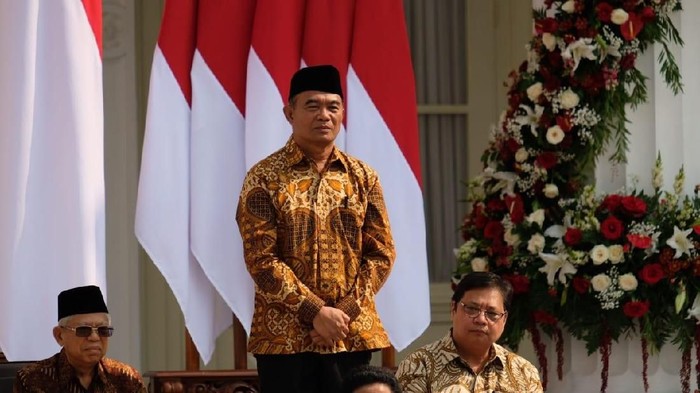 Jokowi kenalkan jajaran kabinet