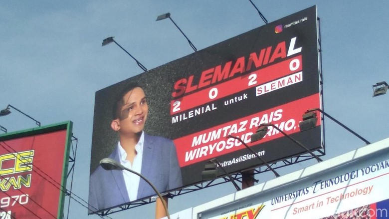 Muncul Baliho Pencalonan, Anak Amien Rais Maju Pilbup Sleman? Muncul Baliho Pencalonan, Anak Amien Rais Maju Pilbup Sleman?
