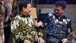 Momen Keakraban Para Menteri di Kabinet Baru Jokowi