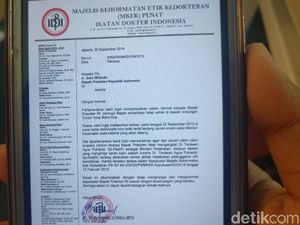 MKEK IDI Benarkan Surat Penolakan Rekomendasi dr Terawan Jadi Menkes