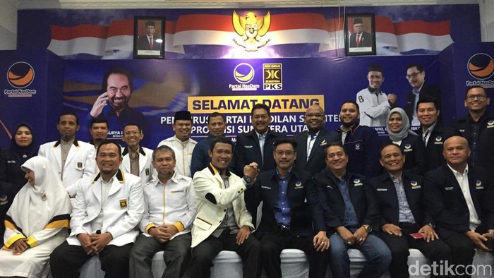 PKS dan NasDem Sumut Jajaki Koalisi Pilkada 2020