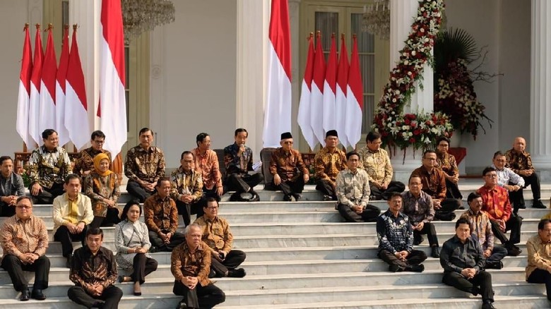 Ini Susunan Lengkap Kabinet Indonesia Maju  Jokowi Ma ruf