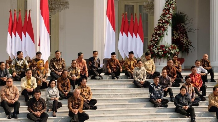 Ini Susunan Lengkap Kabinet Indonesia Maju Jokowi-Ma'ruf