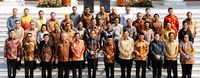 Pernyataan Lengkap Jokowi Umumkan Kabinet Indonesia Maju