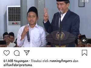 Beri Selamat, Khofifah Unggah Video Santri Ramal Prabowo Jadi Menteri