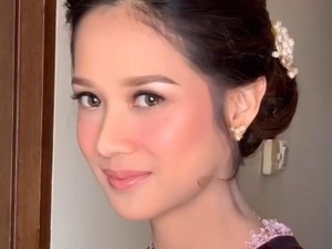 Gista Putri Makeup Flawless di Pelantikan Suami, Dipuji Ibu Menteri Tercantik