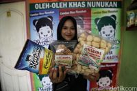 Cemilan dari rumput laut (Pradita/detikFoto)
