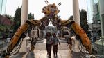 Robot X-SPIDER PUNX Mejeng di Galeri Nasional Indonesia