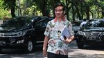 Gibran Semringah Sambangi Kediaman Megawati