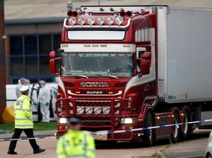 39 Jasad Ditemukan di Truk, China Serukan Inggris Jatuhkan Hukuman Berat