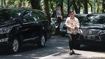 Gibran Semringah Sambangi Kediaman Megawati