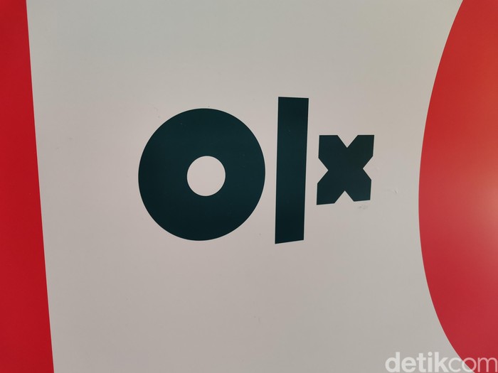 Logo baru OLX. Foto: Aisyah Kamaliah/detikINET Logo baru OLX. Foto: Aisyah Kamaliah/detikINET