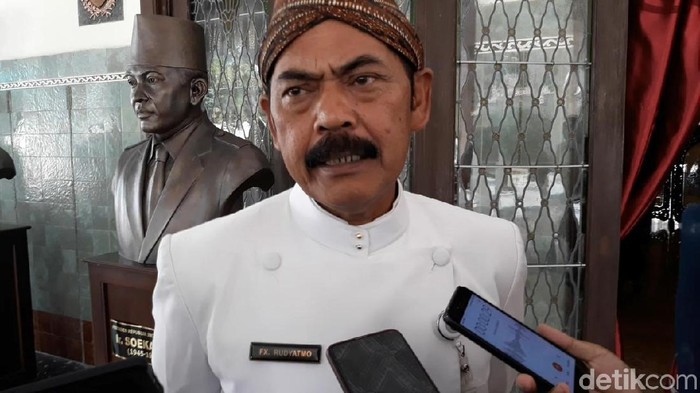 Wali Kota Solo, FX Hadi Rudyatmo, Kamis (24/10/2019).