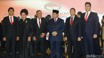 Sertijab Menhan, Prabowo Ditemani Keluarga dan Sahabat