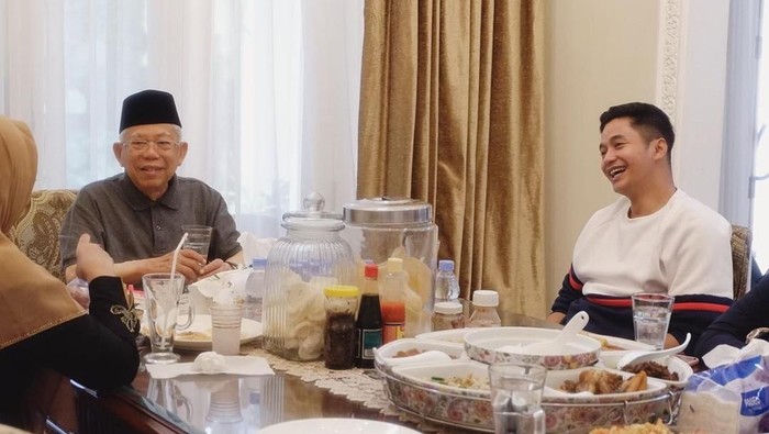 Maruf Amin dan Adly Fairuz