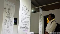 Perayaan karya seni media baru ini tak seperti eksibisi pada umumnya yang digelar di Galeri Nasional Indonesia (GNI).  Foto: Tia Agnes/ detikHOT