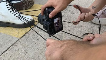 Edisi tarik tali sepatu. Foto: instagram.com/jordi.koalitic