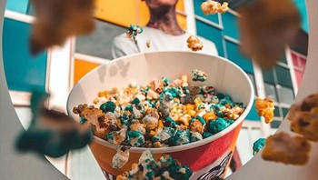 Bisa memanfaatkan ember dan pop corn. Foto: instagram.com/jordi.koalitic