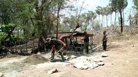 Tentara Masuk Desa, Jalan hingga Masjid di Soppeng Dibangun