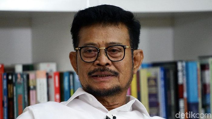 Menteri Pertanian Syahrul Yasin Limpo (Foto: Muhammad Ridho/detikcom) Menteri Pertanian Syahrul Yasin Limpo (Foto: Muhammad Ridho/detikcom)