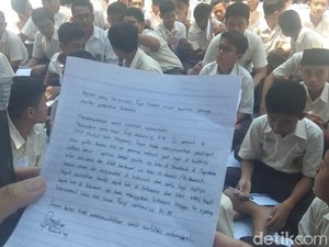 Dear Mendikbud Nadiem, Ada Surat Cinta Dari Pelajar di Magelang