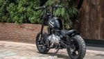 Honda Monkey Kerasukan Aliran Bobber