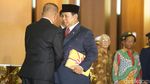Sertijab Menhan, Prabowo Ditemani Keluarga dan Sahabat