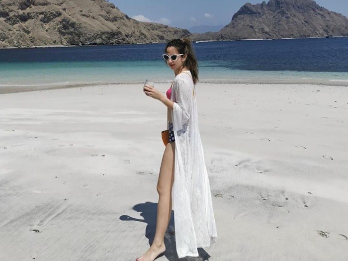 Nia Ramadhani di Labuan Bajo