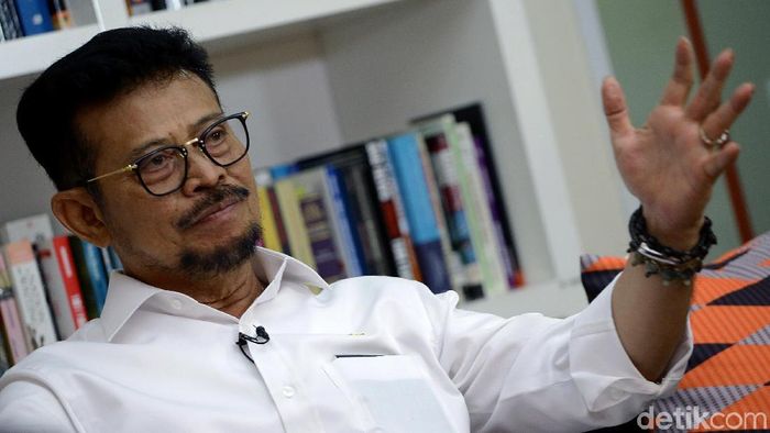 Menteri Pertanian Syahrul Yasin Limpo/Foto: Muhammad Ridho Menteri Pertanian Syahrul Yasin Limpo/Foto: Muhammad Ridho
