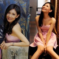 Begini pernampilan wanita yang menguasai banyak bahasa, seperti Inggris, China, Jepang, Prancis, dan Spanyol dasar tersebut ketika masih muda dan berprofesi sebagai artis.Foto: Instagram @sharonau13