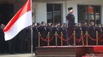 Momen Prabowo Cek Pasukan Jelang Sertijab Menhan