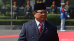 Momen Prabowo Cek Pasukan Jelang Sertijab Menhan