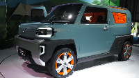 WakuWaku ini mungkin kalau diproduksi massal akan menantang Suzuki Jimny sebagai mobil SUV segala medan dengan ukuran kecil.  Foto: Rangga Rahardiansyah/detikOto