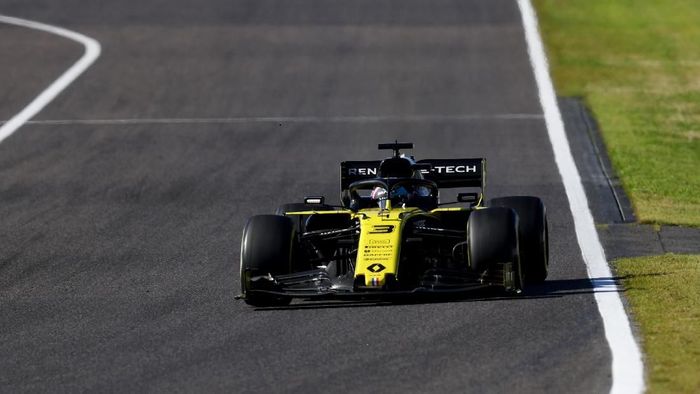 Pebalap Renault F1 Daniel Ricciardo di Grand Prix Jepang. (Foto: Mark Thompson/Getty Images)