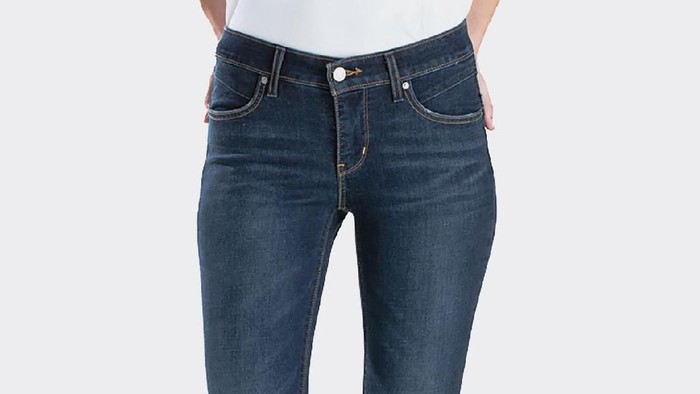 celana jeans tubuh pendek