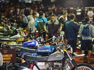 Traditional Chopper Rajai Suryanation Motorland Battle Surabaya