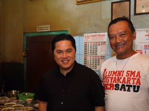 Erick Thohir Doyan Kulineran, Ini 5 Momennya Cicip Makanan Legendaris