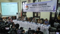 KNKT memaparkan hasil investigasi itu dalam jumpa pers di Kantor KNKT, Jl Medan Merdeka Timur, Jakarta Pusat, Jumat (25/10/2019).