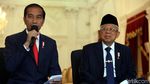 Begini Momen Jokowi Lesehan Bareng 12 Wakil Menteri