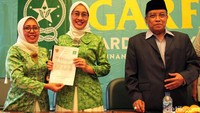 Berdasarkan hal tersebut diatas pada Rapat Kerja Nasional (Rakernas) Fatayat NU tahun 2017 di Palangkaraya, Kalteng dan Konbes Fatayat NU tahun 2018 di Ambon, Maluku, memutuskan membentuk wadah untuk kader Fatayat NU yang mempunyai ketrampilan khusus dalam kesiyapsiagaan, kedisiplinan dan keprotokolan.Wadah tersebut bernama Garda Fatayat NU (Garfa).
