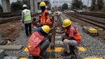Penambahan Jalur KRL Commuter Line di Manggarai